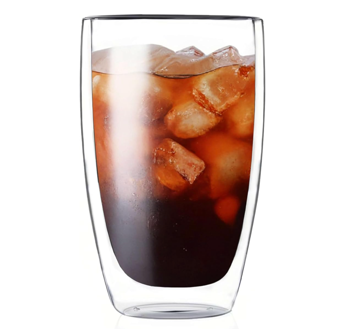 Double Walled Glass Coffee Mugs